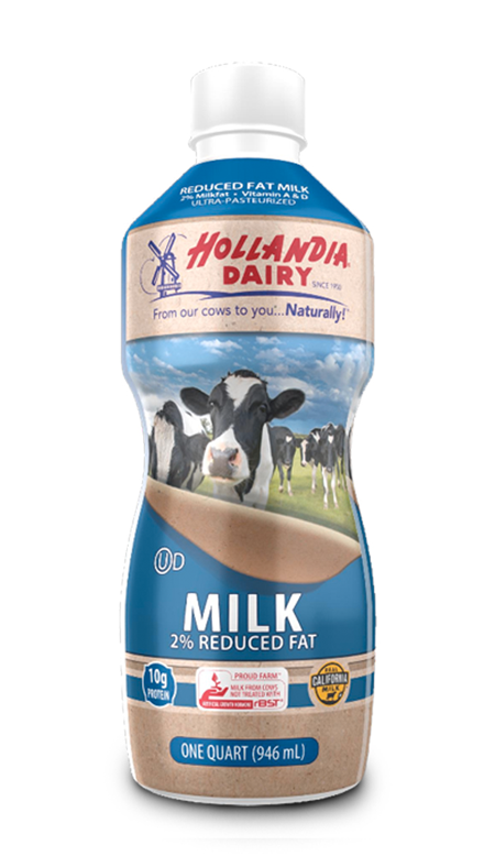 Hollandia Dairy 2% Milk - Quart