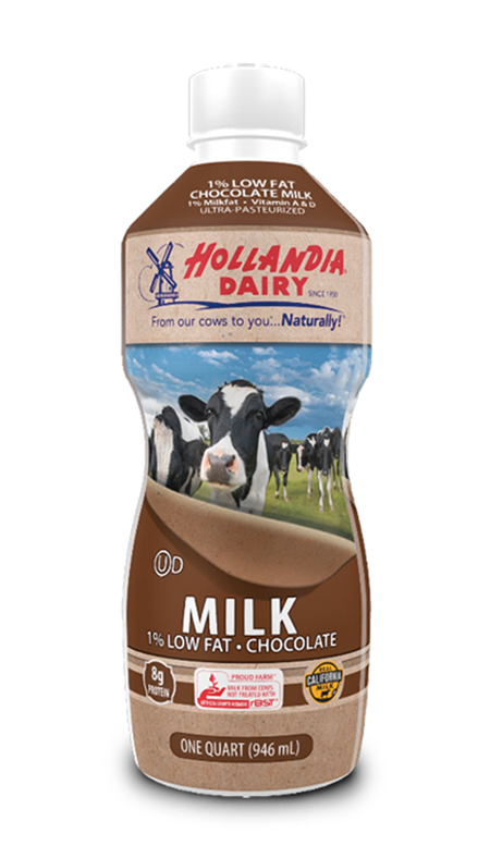 Hollandia Dairy Chocolate Milk - Quart