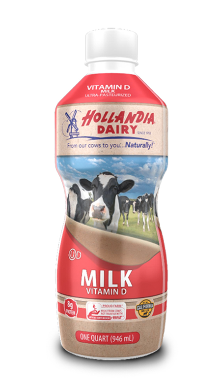 Hollandia Dairy Vitamin D Milk - Quart