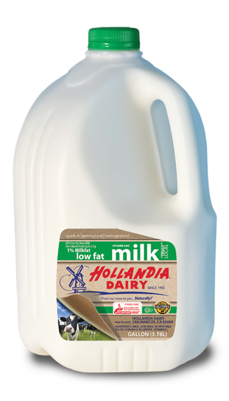 Gallon of Hollandia Dairy 1% Milk