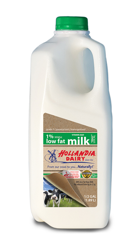 Half Gallon of Hollandia 1% Milk