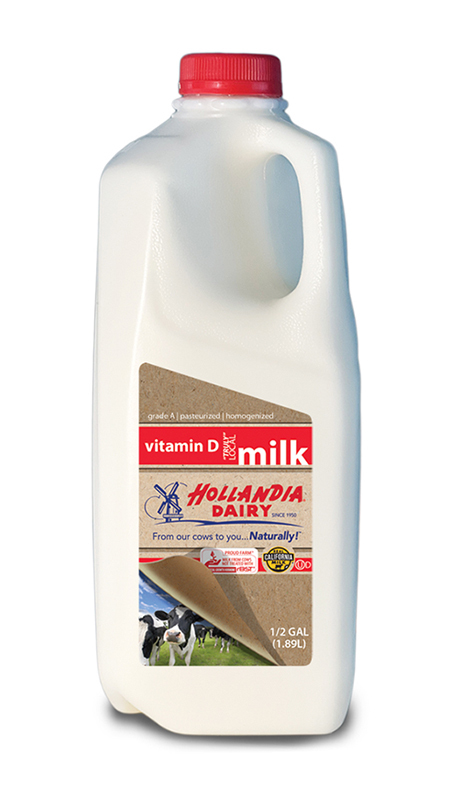 Half Gallon Hollandia Dairy Vitamin D Milk